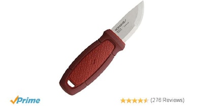 Amazon.com : Morakniv Eldris Fixed-Blade Knife with Sandvik Stainless Steel Blad