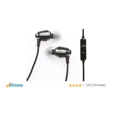 Amazon.com: Klipsch Image S4A In-ear Headphones Black for Android (Discontinued