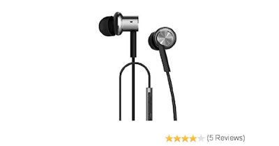 Amazon.com: Xiaomi Mi Hybrid Earphone In-Ear Headphones Multi-unit Circle Iron M