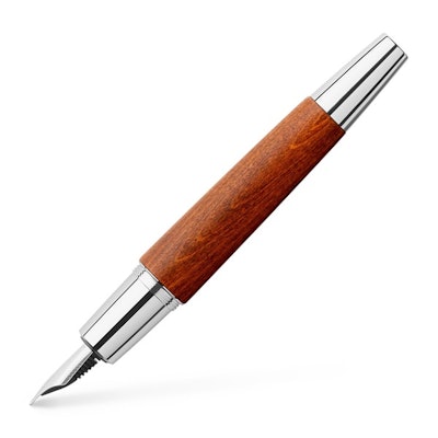 	Faber Castell Fountain pen e-motion pearwood brown fine 