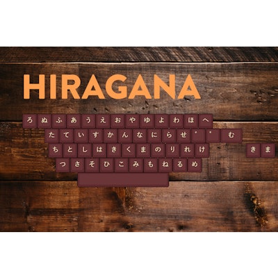 Hiragana Alphas