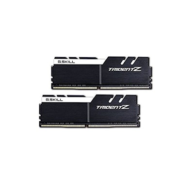 32GB G.Skill DDR4 Trident Z 3200Mhz PC4-25600 CL15 White/Black 1.35V Dual Channe