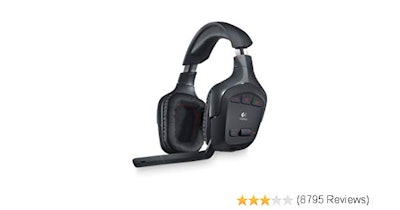 Amazon.com: Logitech Wireless Gaming Headset G930 with 7.1 Surround Sound, Wirel