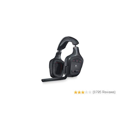 Amazon.com: Logitech Wireless Gaming Headset G930 with 7.1 Surround Sound, Wirel