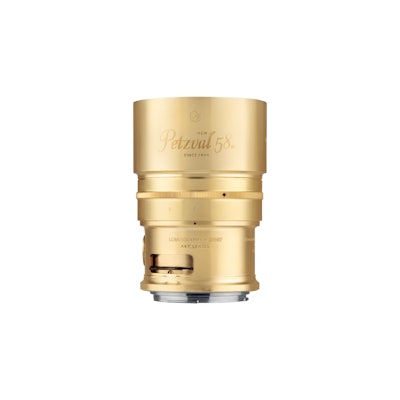 The New Petzval 58 Bokeh Control Art Lens Brass