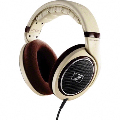 Sennheiser HD 598 Over-Ear Headphones - Ivory