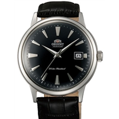 Orient 2nd Generation Bambino Automatic Watch with Black Dial, Stainless Steel C
