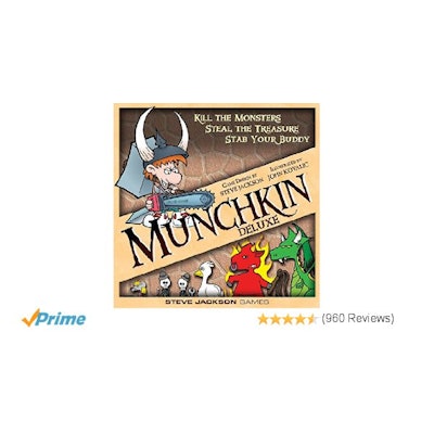 Amazon.com: Munchkin Deluxe: Toys & Games