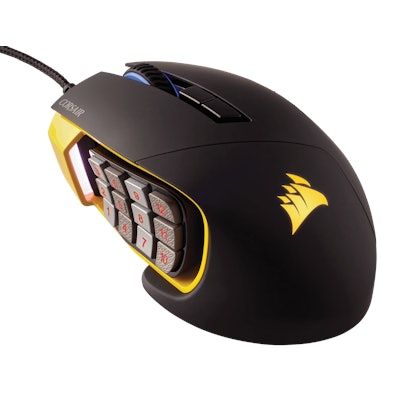 
	Scimitar PRO RGB Optical MOBA/MMO Gaming Mouse — Yellow
