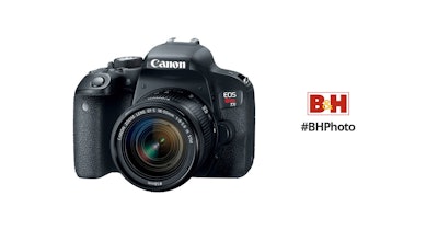 Canon EOS Rebel T7i DSLR Camera with 18-55mm Lens