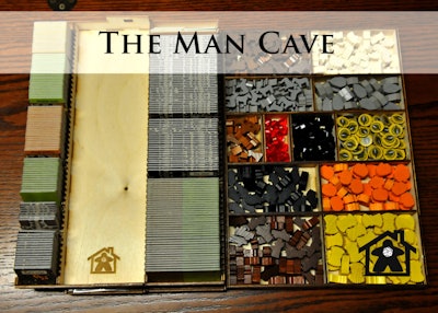 The Man Cave ( compatible with CAVERNA™ ) - Meeple Realty