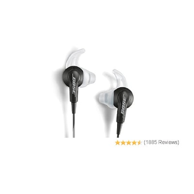 Amazon.com: Bose SoundTrue In-Ear Headphones, Black: Electronics