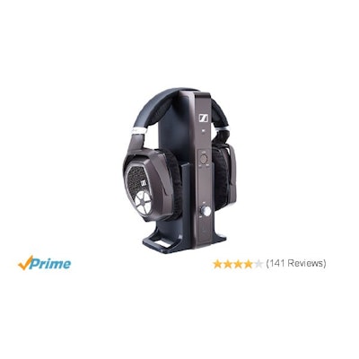 Amazon.com: Sennheiser RS 185 RF Wireless Headphone System: Home Audio & Theater