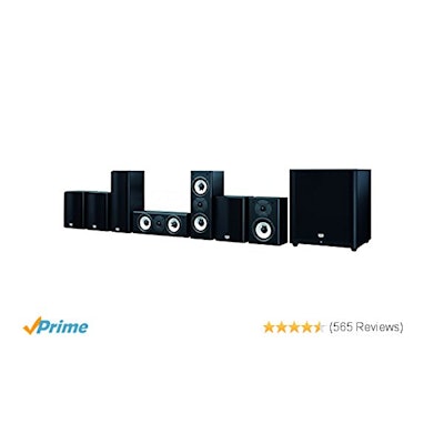 Amazon.com: Onkyo SKS-HT993THX 7.1 Ch. THX Home Theater Speaker System: Electron