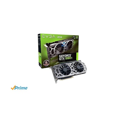 Amazon.com: EVGA NVIDIA GeForce GTX 1080 Ti iCX GAMING 11GB GDDR5X DVI/HDMI/3Dis