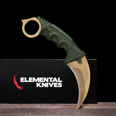 Real Lore Karambit - Elemental Knives