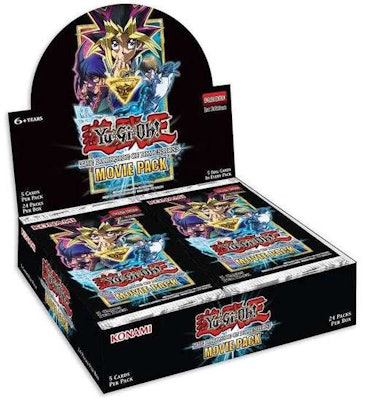 YuGiOh Dark Side of Dimensions Movie Booster Box 24 Packs Sealed Konami - ToyWiz