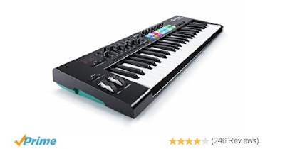 Amazon.com: Novation Launchkey 49 USB Keyboard Controller for Ableton Live, 49-N