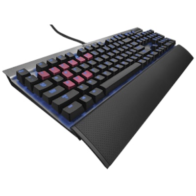 Corsair Vengeance® K70 Fully Mechanical Gaming Keyboard Gunmetal — Cherry MX Blu