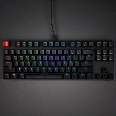 Glorious Modular RGB TENKEYLESS Mechanical Gaming Keyboard (TKL) Brown Switch