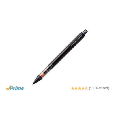 Amazon.com : Uni Mechanical Pencil, Kuru Toga Pipe Slide Model 0.5mm Lead, Black