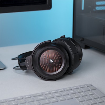 Vokyl Erupt - Audiophile Gaming Headphones with Noise Cancelling Boom Mic