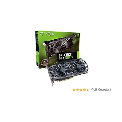 Amazon.com: EVGA GeForce GTX 1080 Ti SC Black Edition GAMING, 11GB GDDR5X, iCX C