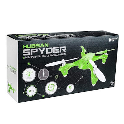 Hubsan Spyder Micro Drone- 6-Axis Gimbal Adjustable Sensitivity, Modes Function,