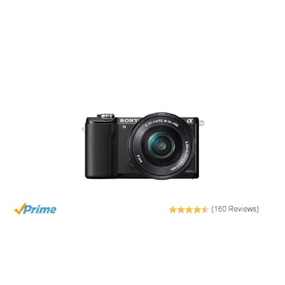 Sony A5000 ILCE5000L Compact System Camera with SEL-1650 Zoom: Amazon.co.uk: Ele