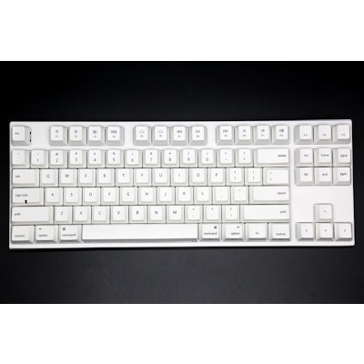 Varmilo VA87M Mac White LED TKL Dye Sub PBT Mechanical Keyboard (Brown Cherry MX