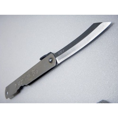 Silver SK 80mm - Higonokami Japanese Folding Knife Store