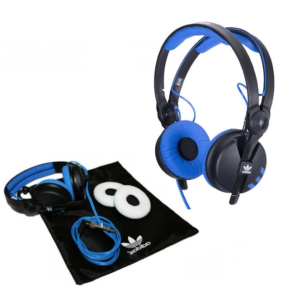 átomo Pekkadillo carga Shop Sennheiser Adidas HD 25 1 II Orginals Headphones Black Blue & Discover  Community Reviews at Drop