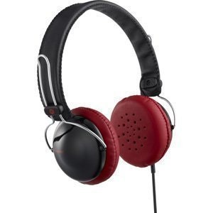 Shop Pioneer SE MJ 151 Fully Enclosed Dynamic Headphones Black Red