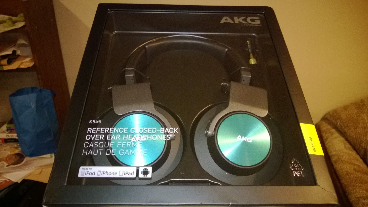 Shop AKG K 545 Portable Over Ear Headphone \u0026 Discover Community Reviews at  Drop