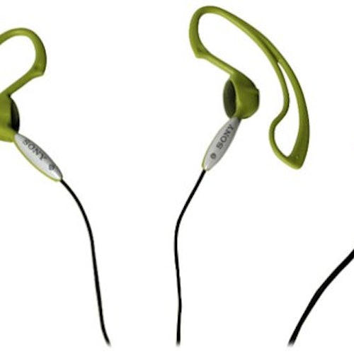 Shop Sony MDR J 10 H Ear Headphones With Non Slip Design Green
