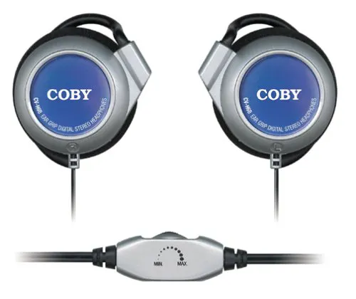 Shop Coby CVH 68 Lightweight Digital Super Bass Headphones With Volume ...