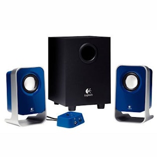 Vær venlig fly Bevidst Shop Logitech LS 21 2 1 Computer Stereo Speaker System BLUE & Discover  Community Reviews at Drop