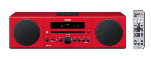 Shop Yamaha MCR B 142 RE Desktop Audio Bluetooth System Red