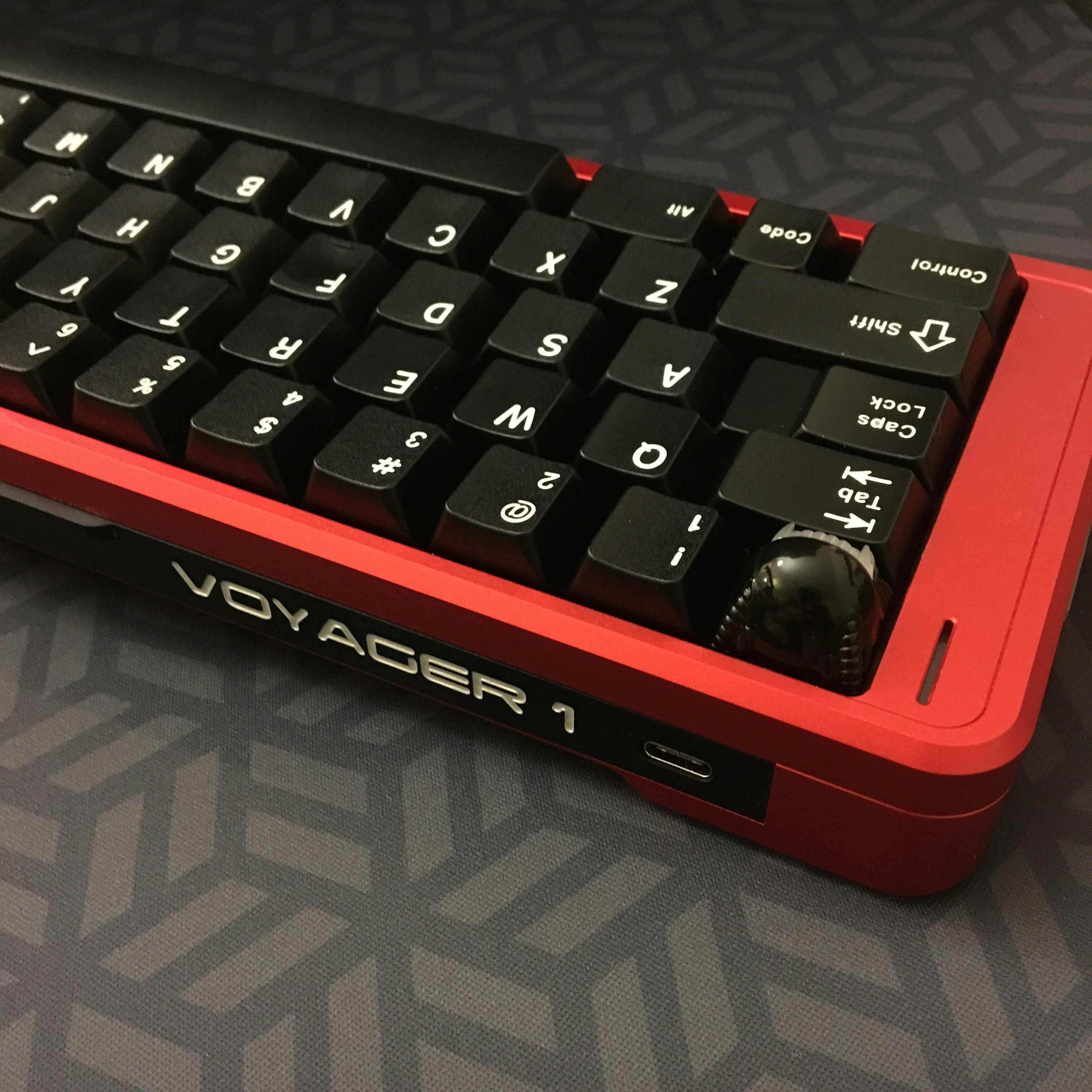 GMK White on Black on Space65. Goes well with any keyboard! Drop