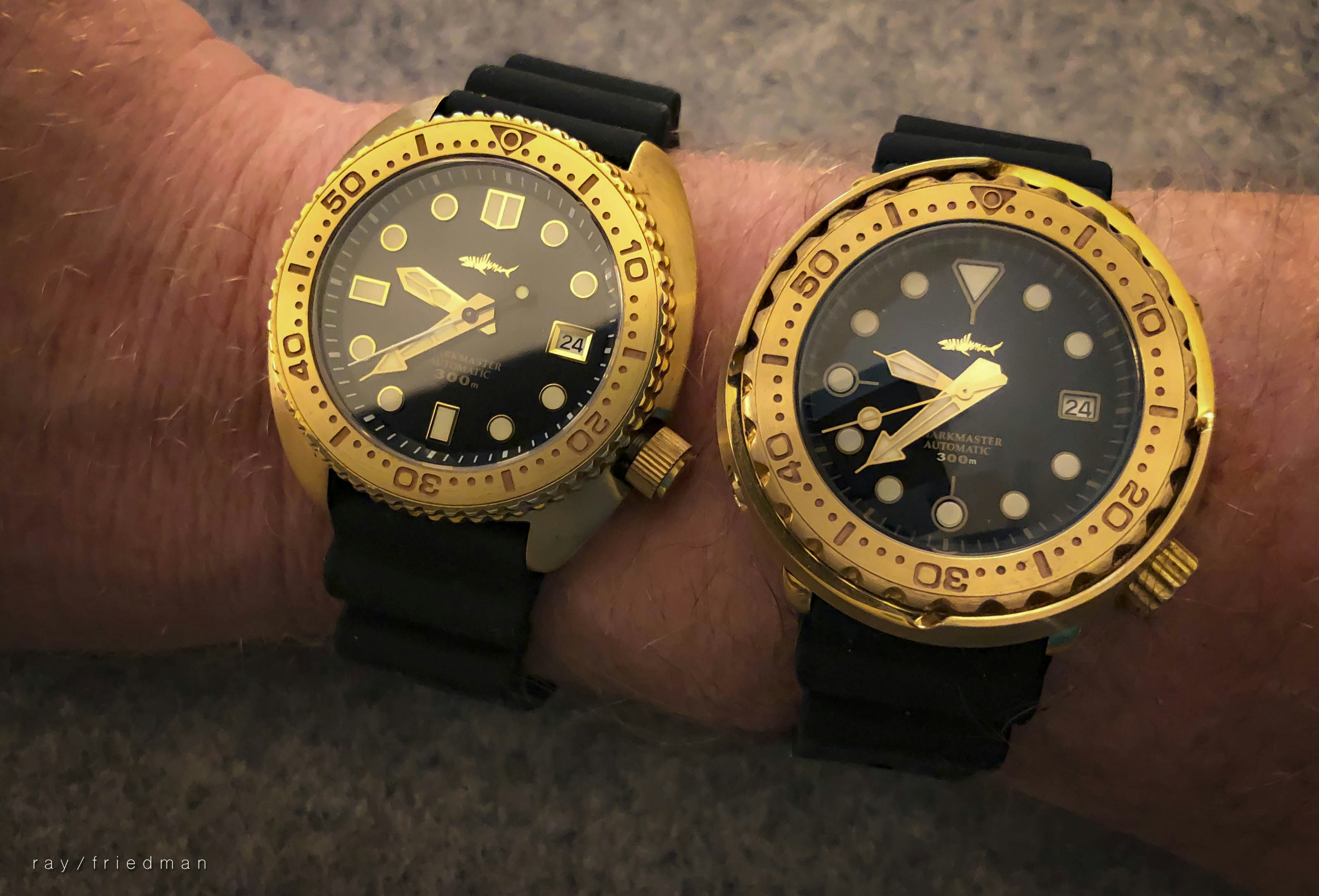 Bronze tuna online watch