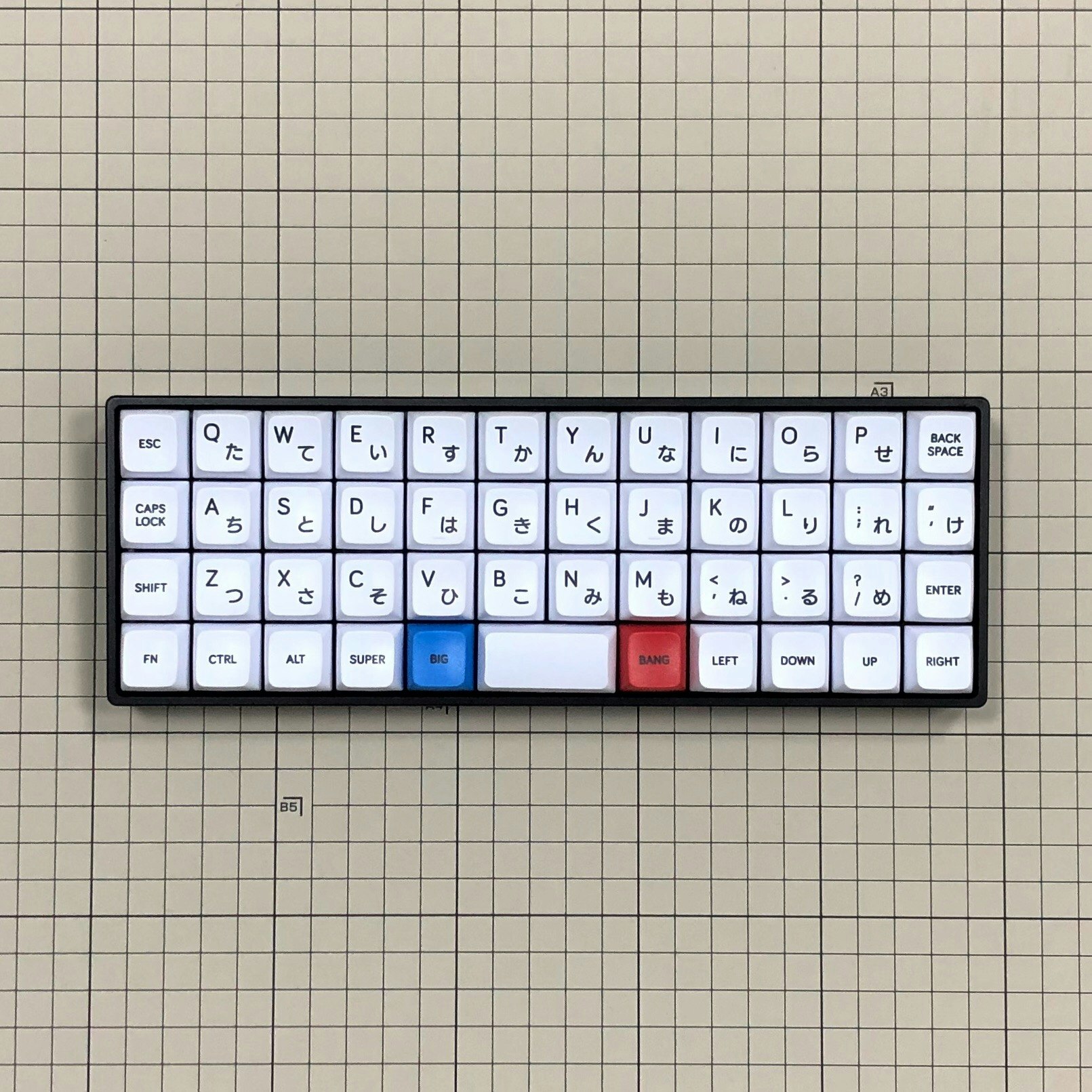 MelGeek MDA Big Bang 2.0 Custom Keycap Set for Ortholinear Coming 