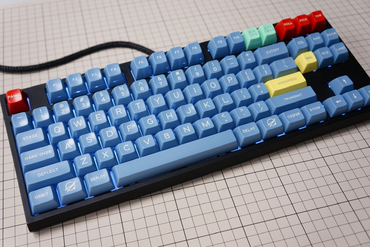 Drop + MiTo SA Godspeed Custom Keycap Set | ABS Doubleshot