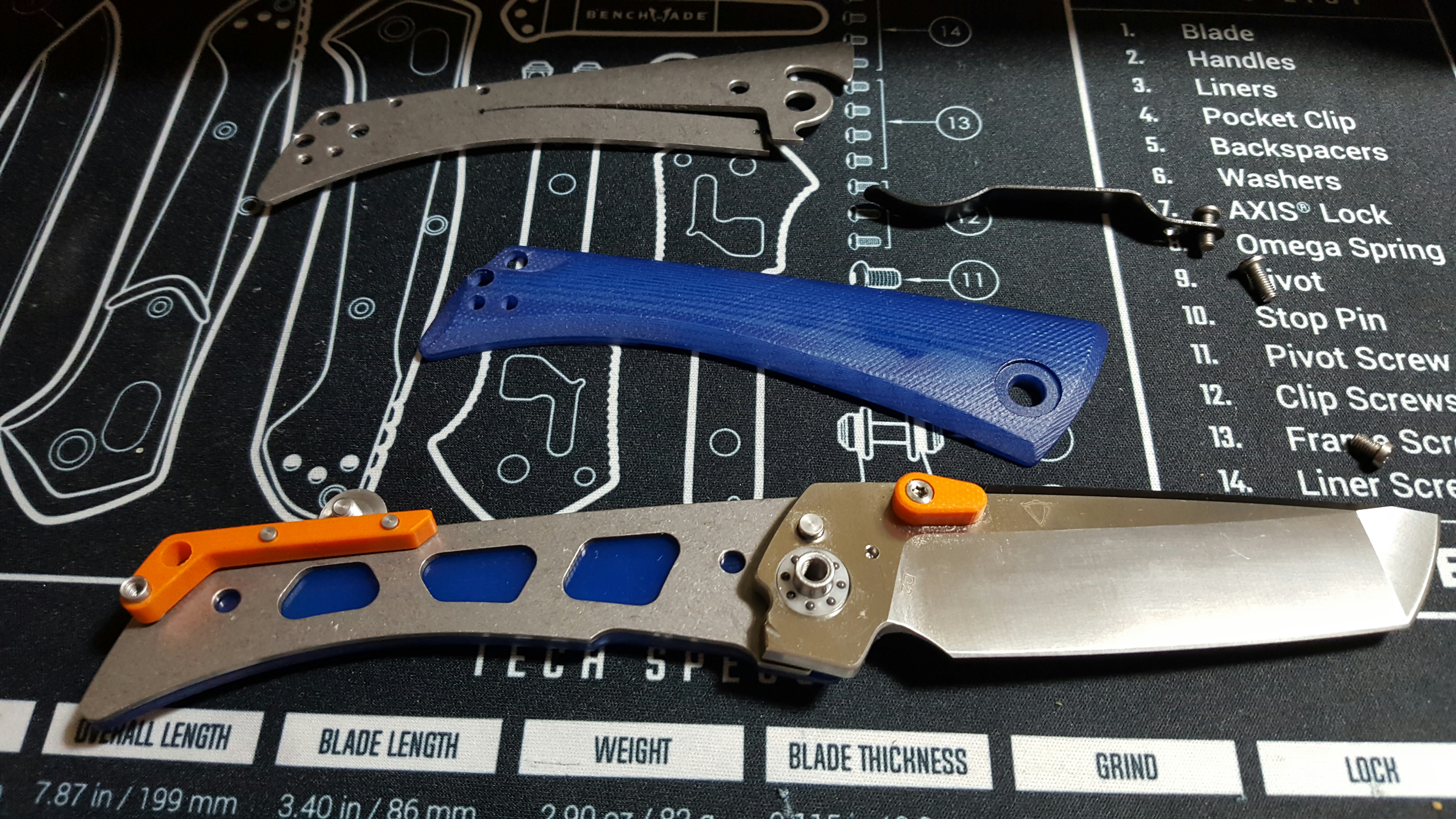 How To Dye Knife Scales Drop