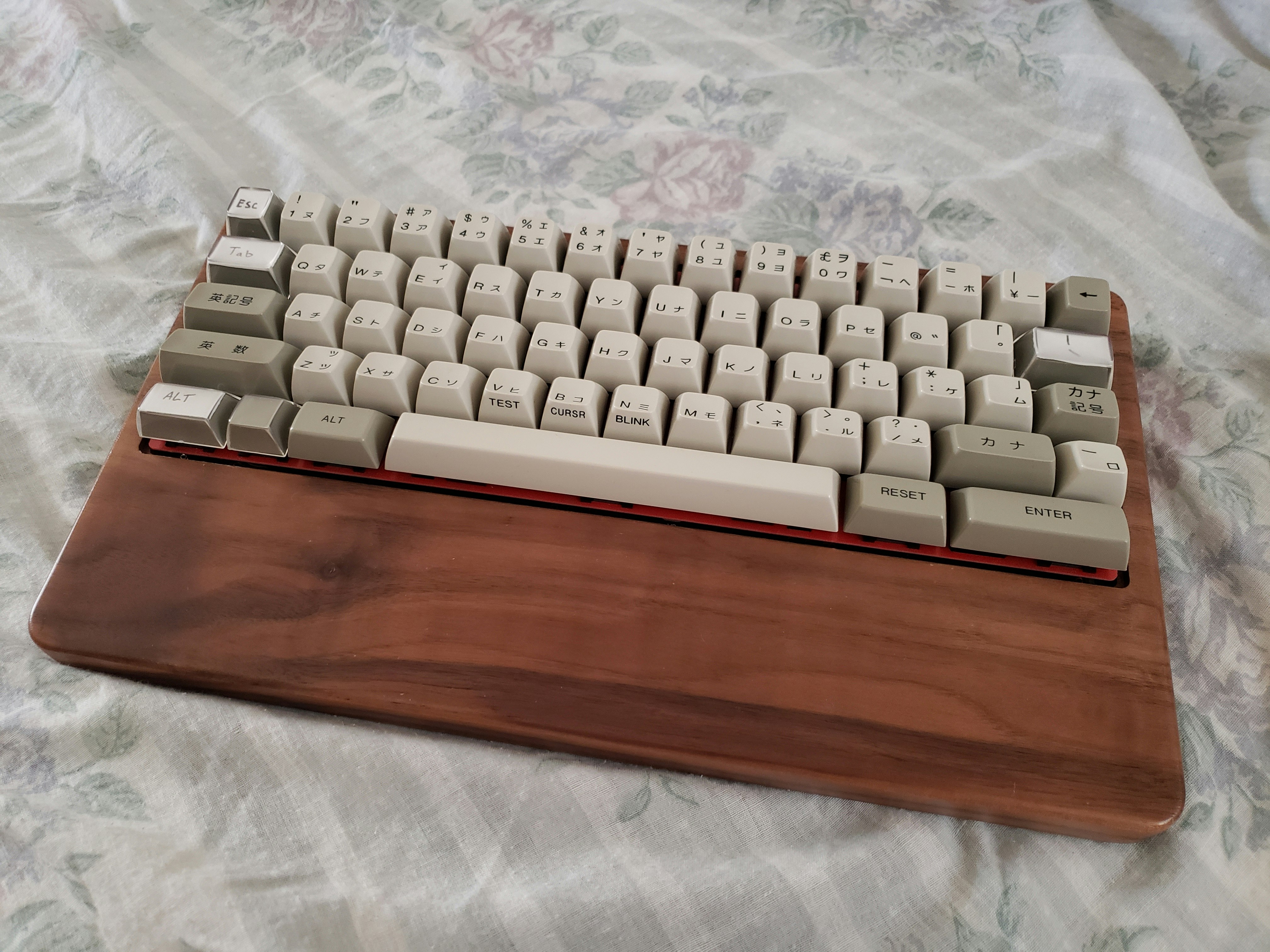 NPKC 60 Wooden Wrist Rest Keyboard Case Price & Reviews Drop