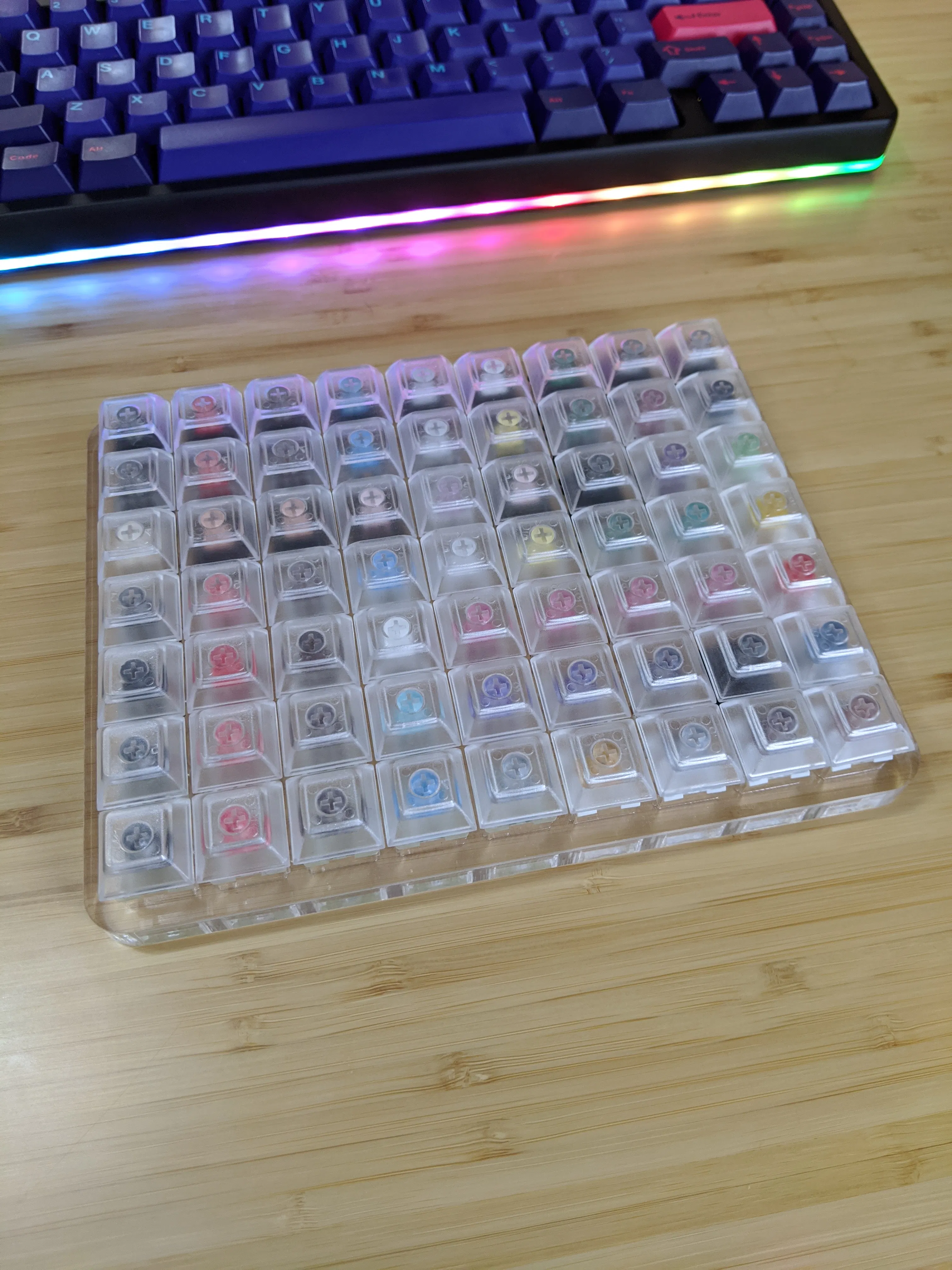 Switch tester with some recent hot switches | Drop