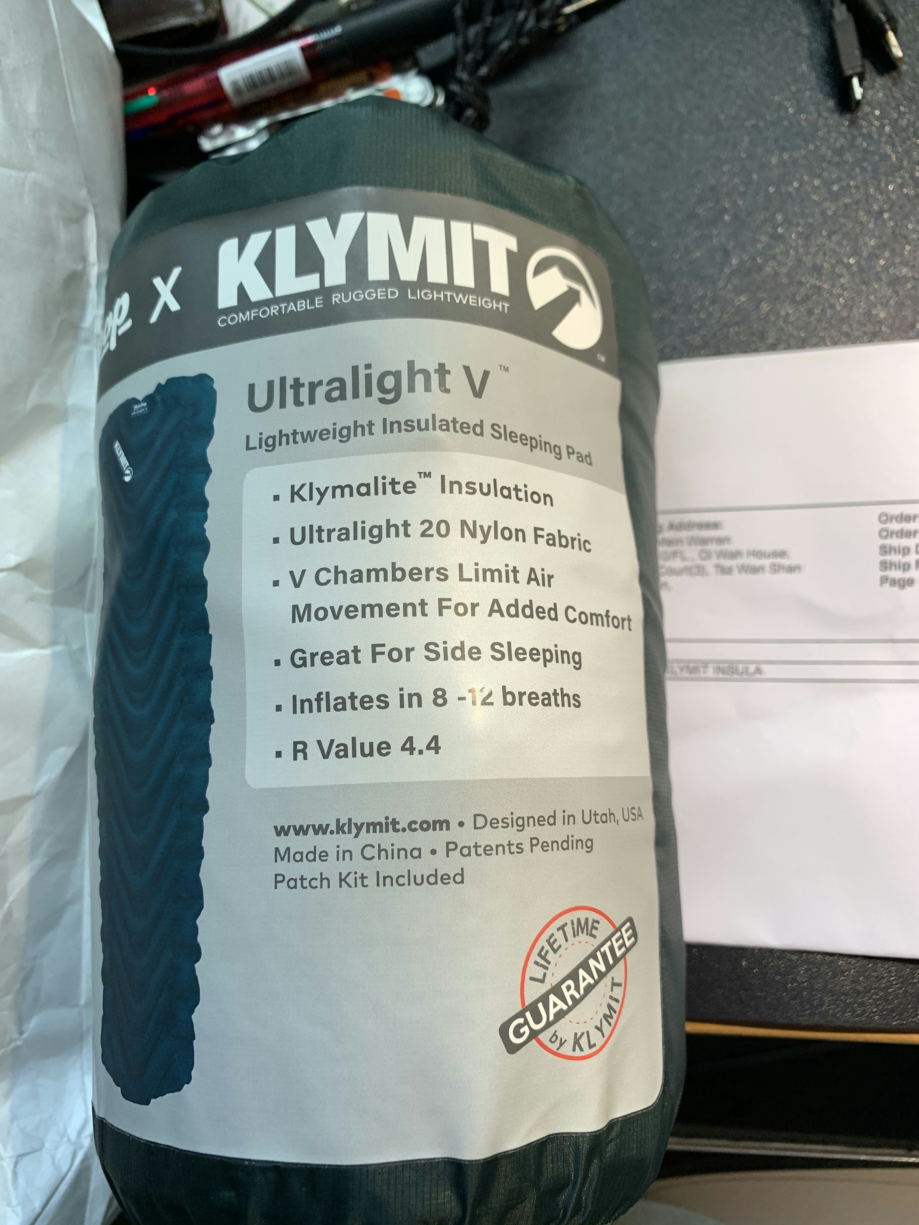 Massdrop X Klymit Static V Ul Pad Sleeping Pads Drop