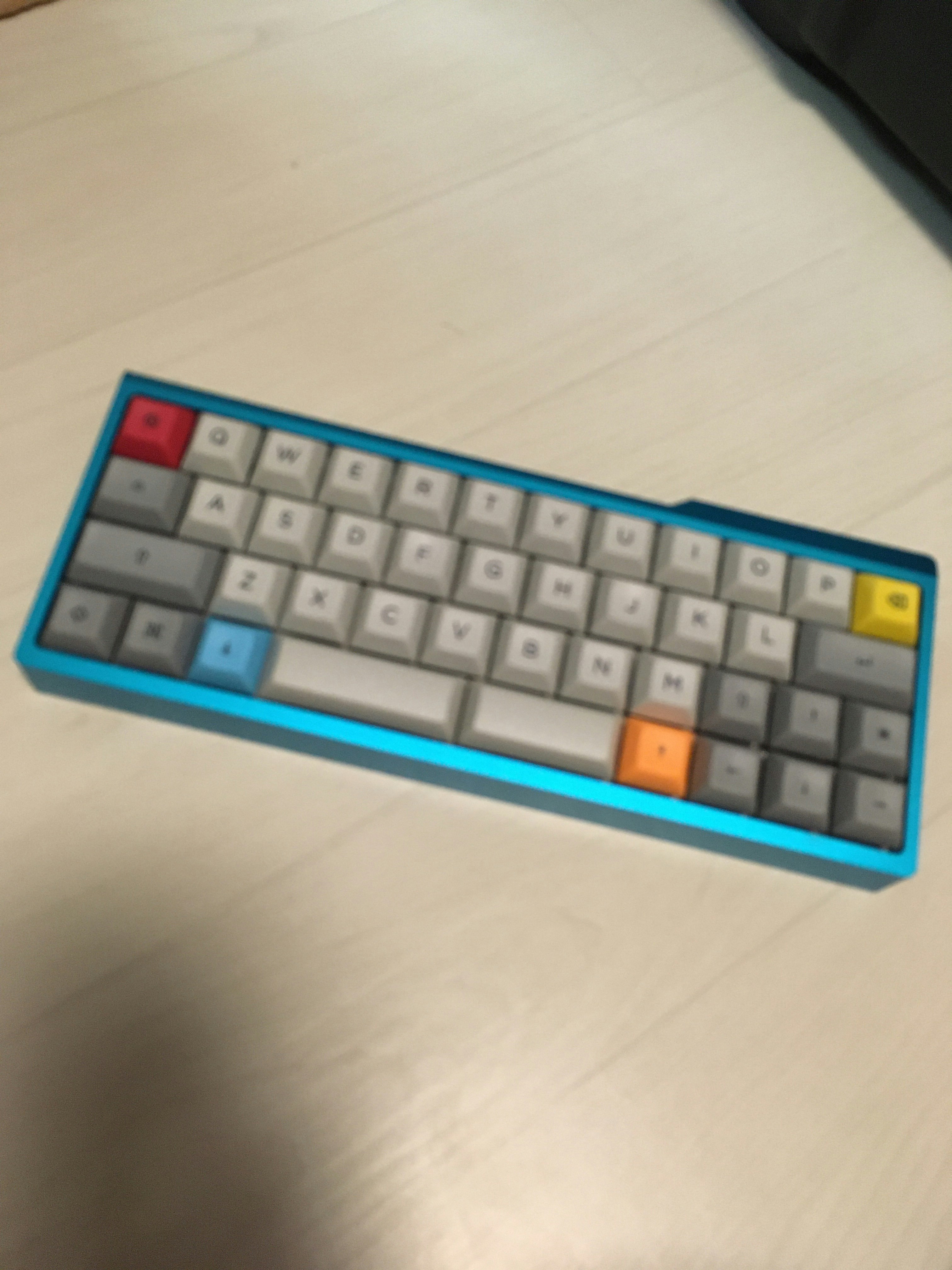 BM Workshop BM43A 40% Programmable Keyboard Kit - Red