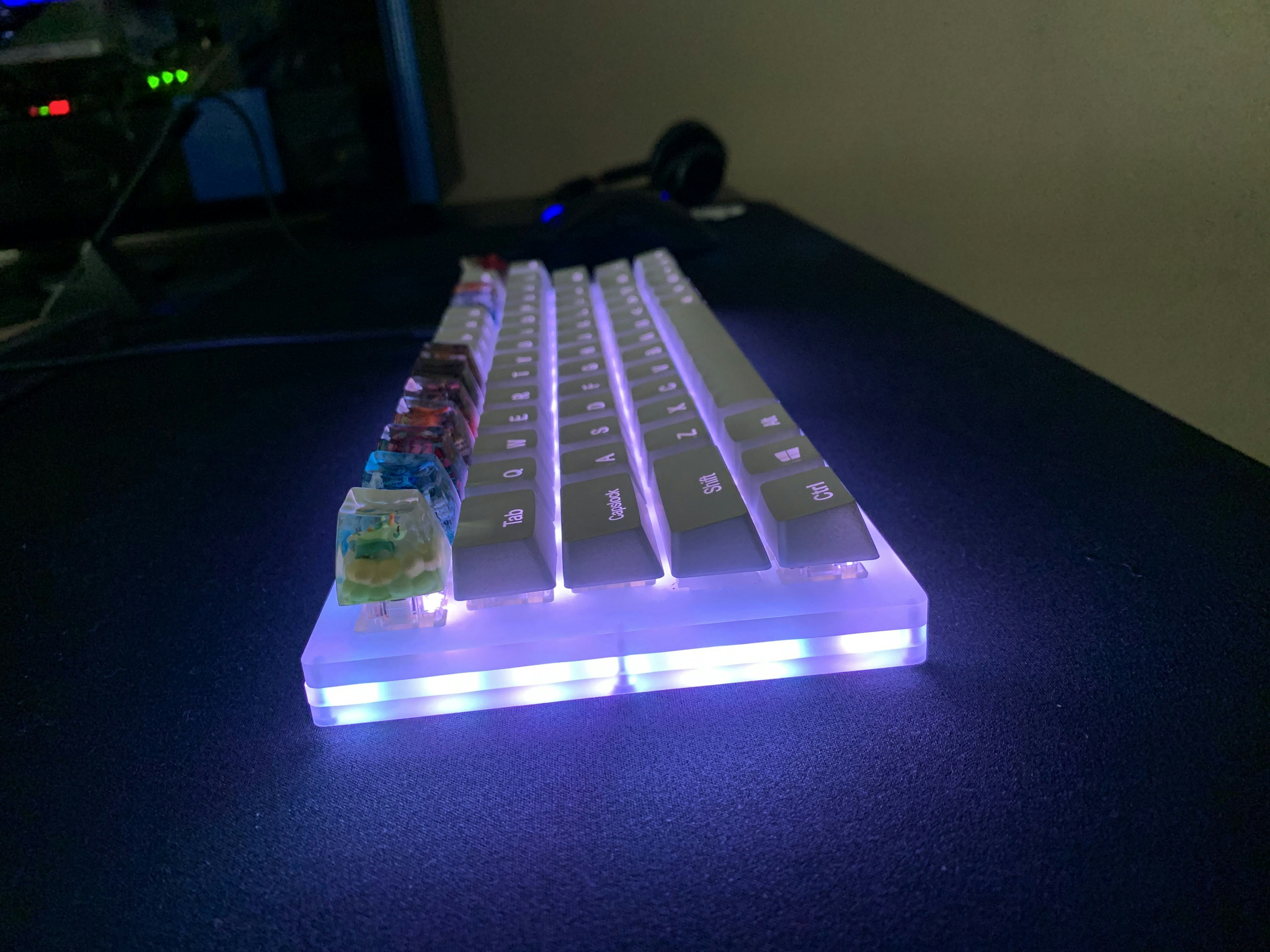 Womier K66 V2 Hotswap Acrylic RGB Mechanical Keyboard | Drop