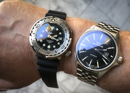 Glycine Combat Classic Automatic Watch Watches Pilot Watches