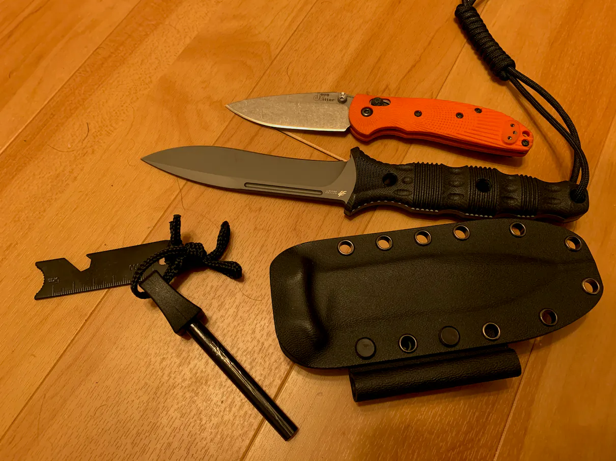 Photo with my mini rsk for size reference | Drop